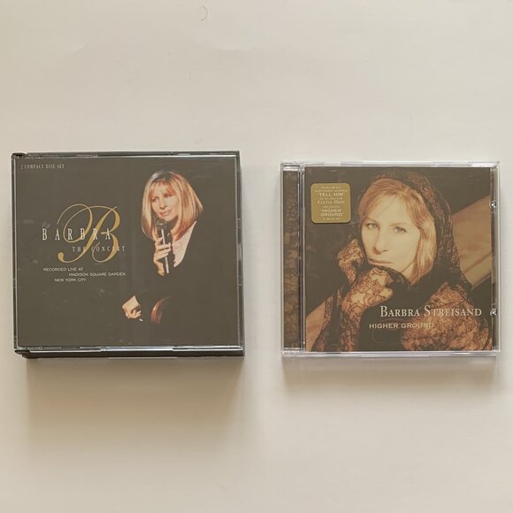 Barbra Streisand - The Concert (2 CD, 1994) & Higher Ground (CD, 1997) - Picture 1 of 5